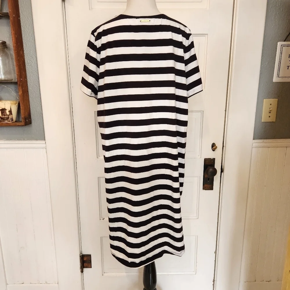 Michael Kors Striped Black and White Dress NWT